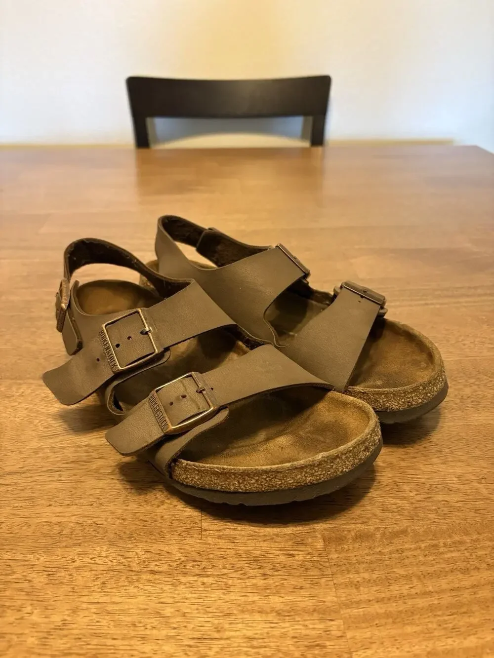 Birkenstock Milano Birkibuc Mocha Men's Sandals Size EU 42 US 9-9.5